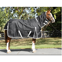 Impressa 'Freedom' Waterproof horse combo LIGHT - BLACK 2'9, 3'0, 3'3, 3'9, 4'3, 4'9, 5'0, 5'3, 5'6, 7'0, 7'3, 7'6