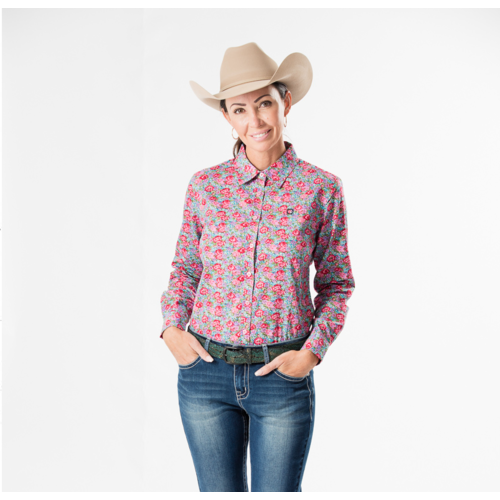 OUTBACK - Ladies Classic Shirt - ROSE, Sizes 8 and 14 LEFT!